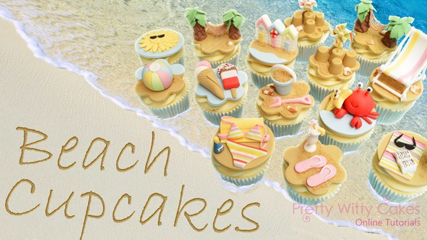 Beach Cupcakes